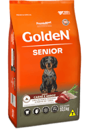 GoldeN® Formula Cães Seniores Porte Pequeno Carne e Arroz